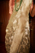 Handloom Gold Mulberry Silk Saree
